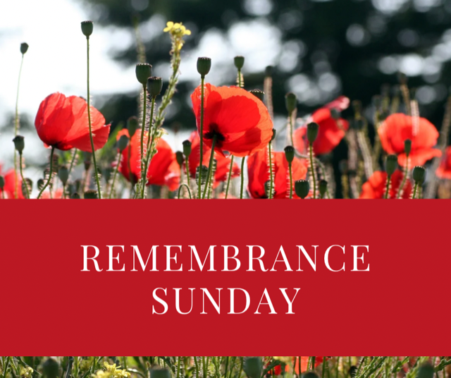 Remembrance Sunday 12th November in Kingsbridge